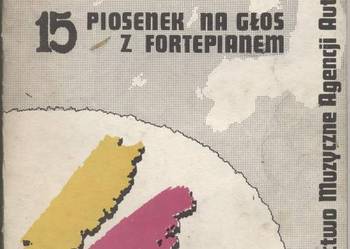 Romanse 15 piosenek na głos z fortepianem