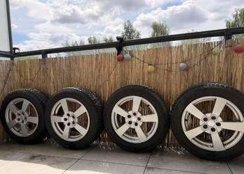 Koła aluminiowe 16” 5x100 z oponami zimowymi Yokohama 205/60 R16 - komplet