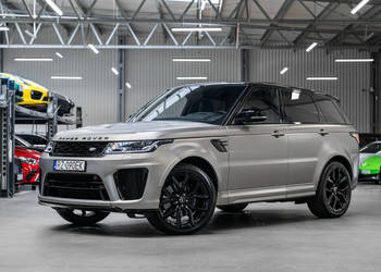 Land Rover Range Rover Sport SVR 5.0 V8 575 KM. Lakier SVO. Bezwypadkowy. …
