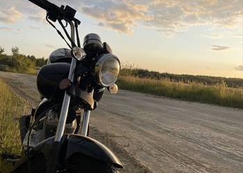 Sprzedam ROMET SOFT CHOPPER 125 2014 r. Ostatni rok na gaźniku. przeb. 3000