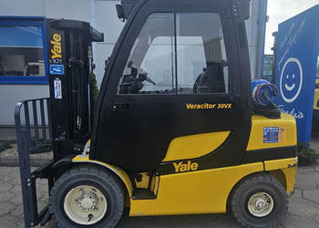 YALE GLP30VX 3T, 2007, LPG, Automat, Triplex 4,10m, Ogrzewana Kabina, UDT.