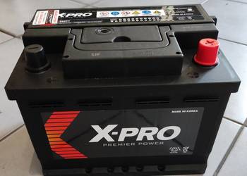 Akumulator X-PRO 60Ah 540A EN niski Prawy Plus