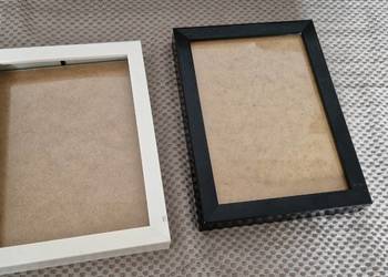 ramka na zdjęcie zestaw 2szt biała czarna 15x21