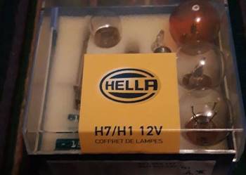 Zestaw żarówek Hella H7/H1