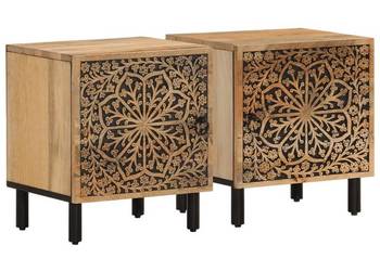 vidaXL Szafki nocne, 2 szt., 40x33x46 cm(SKU:358209)