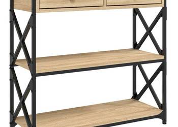 vidaXL Stolik konsolowy, dąb sonoma(SKU:834196)