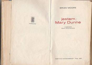 (7494) JESTEM MARY DUNNE – BRIAN MOORE