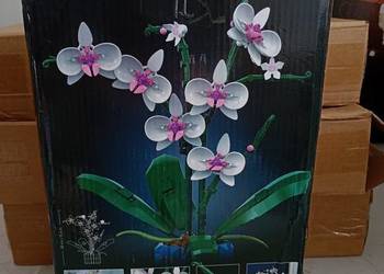 Zestaw Klocków Storczyk Orchidea – Botanical Collection – 608 elementów