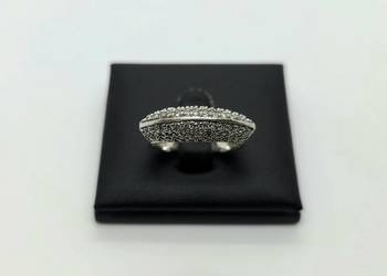 Srebrny pierścionek próby 925 - 4,27g (Rozmiar 17)