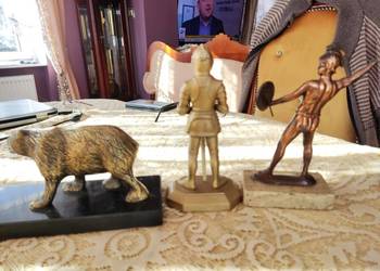 figurka - figurki mosiądz metal kamień