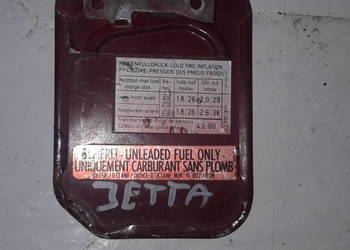 Klapka wlewu paliwa jetta mk1 mk2