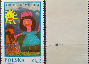 Znaczki polskie rok 1983 Fi 2729 z błędem B 2