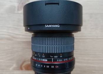 Obiektyw Samyang 8 mm f/3.5 UMC Fish-eye CS II - Canon - Rybie oko