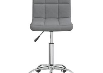 vidaXL Obrotowe krzesło stołowe, jasnoszare(SKU:3087531)