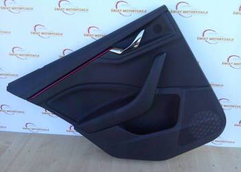 SKODA SCALA 24r boczek tapicerka drzwi lewy tył 654839247B