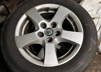 Koła felgi aluminiowe alufelgi 14 cali + opony 185/60 5x100