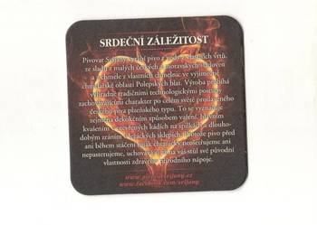 Svijany  - podstawka do piwa. Nr. 18.