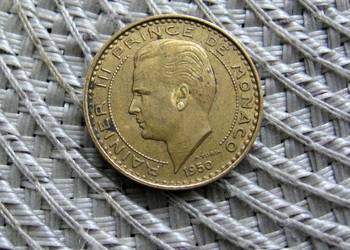 Monako 10 Frank 1950r