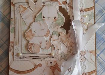 Kartka personalizowana na Chrzest, narodziny Kartka personalizowana na Chrzest, narodziny