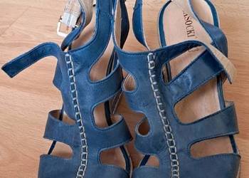 Buty na obcasie sandałki, rozmiar 38 Lasocki