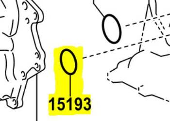 TOYOTA Auris Corolla Yaris Podkladka uszczelka pompy oleju 15193-33020 OE