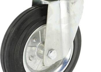 Koło skrętne gumowe Ø 200x50 mm podstawa montażowa: 135x110 mm nośność 250…