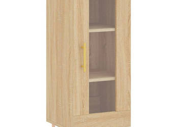 Szafka dąb sonoma 345x34x90 cm materiał drewnopochodny WM-828783