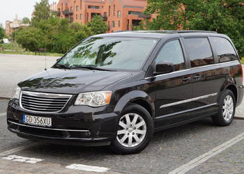 Chrysler Town & Country 2014, gaz+benz, 7os, kamera cofania