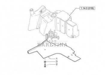 New Holland T6010 Osłona 82037141