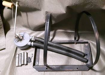 Zestaw do butli gazowej LPG walcowej 40l ramka paski wielozawór Lovato