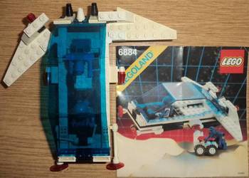 klocki Lego 6884 kosmos 1987 rok Space Futuron Aero-Module