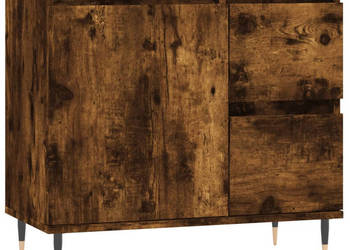 Szafka łazienkowa przydymiony dąb 65x33x60 cm WM-831601