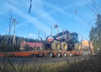 Transport forwarderów i ciężkiego sprzętu leśnego | Zielona Góra