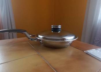 Patelnia ZEPTER 24 cm!  Z pokrywą Z-Line. Stal 316L! Okazja