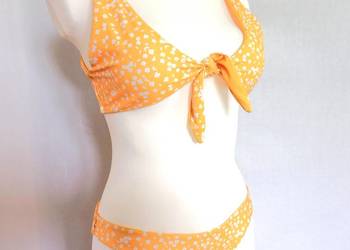 Strój Kąpielowy żółty Dwuczęściowy Bikini r. 36/38 80A NOWY