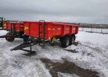 Przyczepa skorupowa budowlana Ursus 7T wywrotka