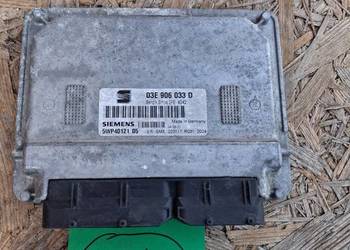 Sterownik silnika ECU Siemens SIMOS 3PE 03E906033D Seat Skoda 1.2