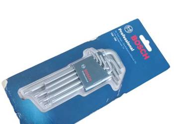 BOSCH Zestaw kluczy trzpieniowych T10-T50 TORX / 9 el od LOMBARDi