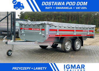 Przyczepa TEMARED TRANSPORTER 3015/2 z plandeką płaską