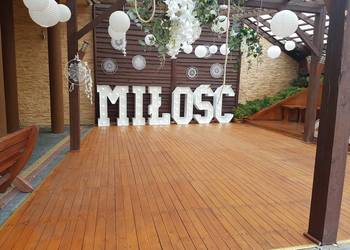 Napis Led miłość 130 cm wys
