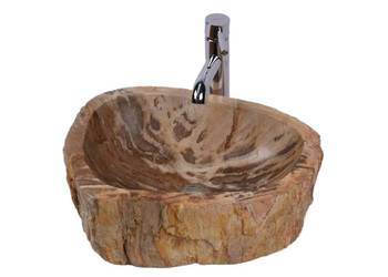 Fossil Wood SMALL KD1 kamienna umywalka nablatowa INDUSTONE
