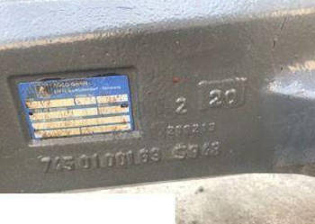 Fendt 716 -Oś Przednia TYP x711 ~ Fendt 7450100163