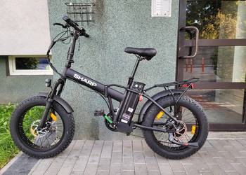 Rower E bike składak Fatbike 20 cali Nowy