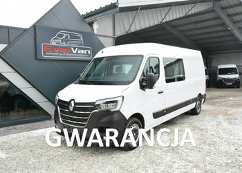 Renault Master max master 7 osobowy L3H2 brygadówka doka servis