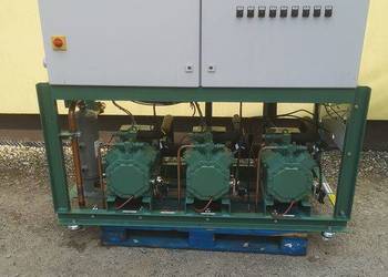 Zestaw sprężarkowy BITZER  1x32,5 m3/h, 2x26,9m3/h chłodnia mroźnia