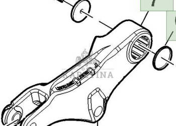 John Deere 6R 6090M Ramię Podnoszące Prawe Lewe Oryginał NOWY L209755 L209…