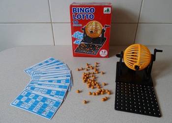 Gra Bingo Lotto, Maszyna Losująca. wi