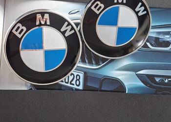 Znaczek Emblemat Logo do BMW 82mm 78mm maska klapa