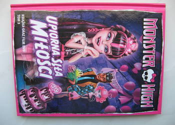 Monster High - Upiorna Siła Miłości, książka z filmem DVD