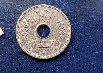 Stare monety 10 halerzy 1909 J NIemiecka Afryka Wschodnia